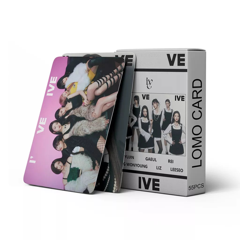 IVE MERCH  I'VE PHOTOCARDS 55 PCS