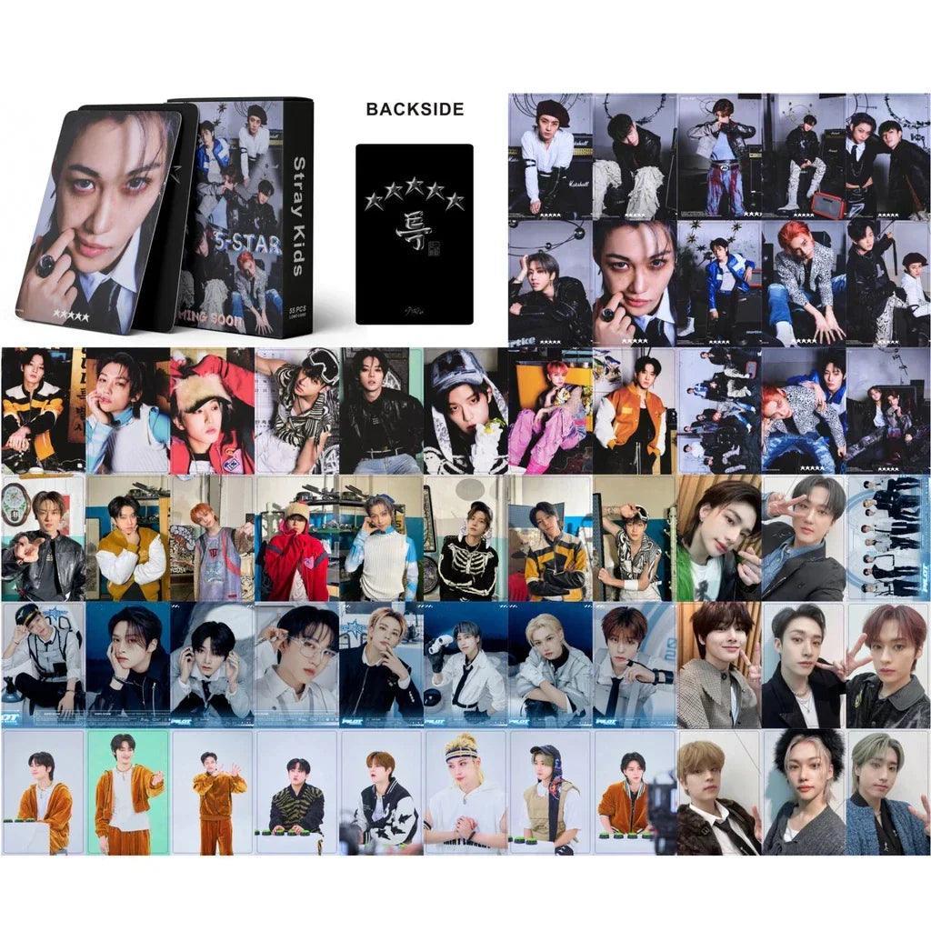 TARJETAS FOTOGRÁFICAS DE STRAY KIDS 54 UDS - ¡VARIOS MODELOS!