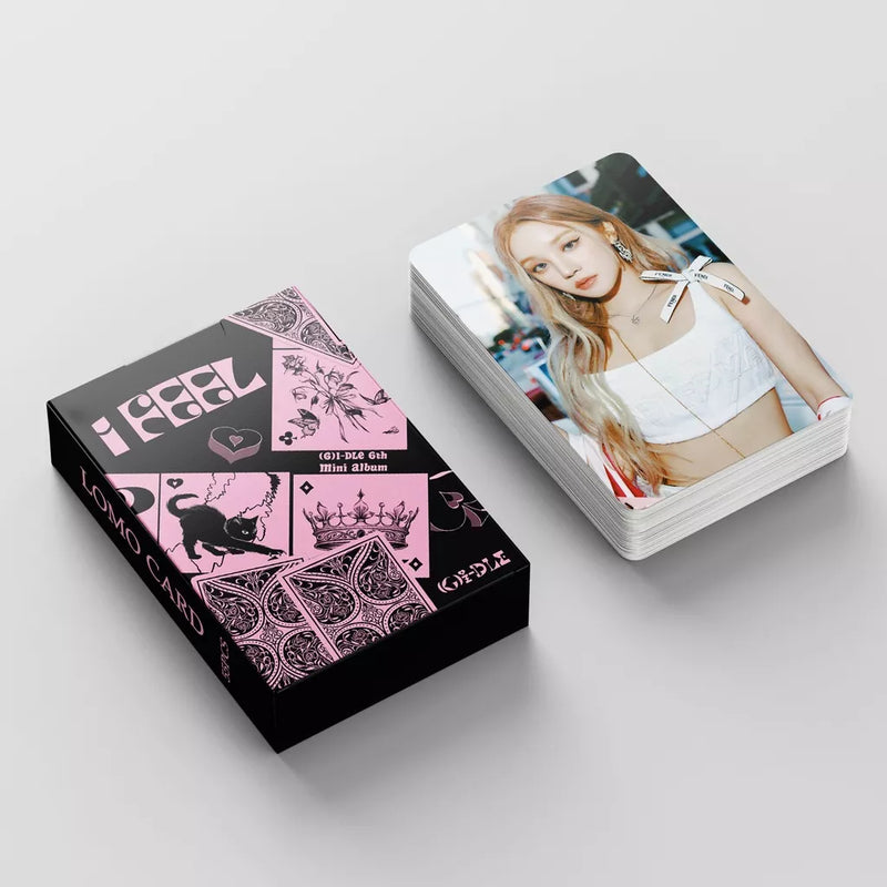 KIT CON 55 FOTOTARJETAS (G) I-DLE I Feel