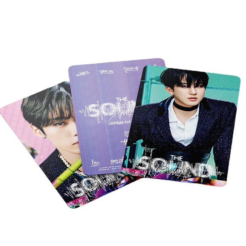 KIT C/ 55 PHOTOCARDS STRAY KIDS THE SOUND