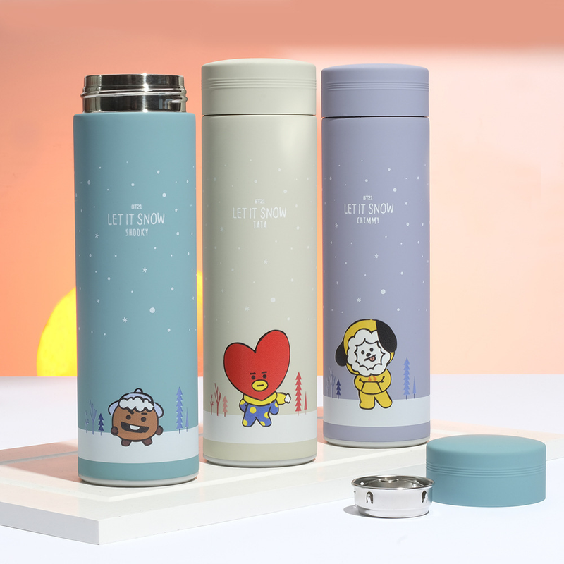 BT21 STAINLESS STEEL THERMAS BOTTLE 500 ML