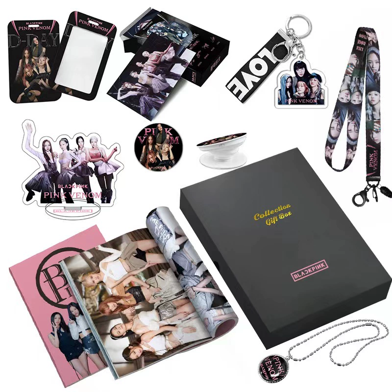 KIT W/ PHOTOBOOK, PHOTOCARDS, NECKLACE, POP SOCKET AND + ITEMS (VARIOUS GROUPS!✨)