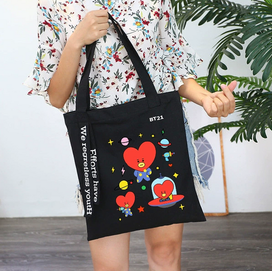 BOLSAS ECOLÓGICAS CON CREMALLERA BT21